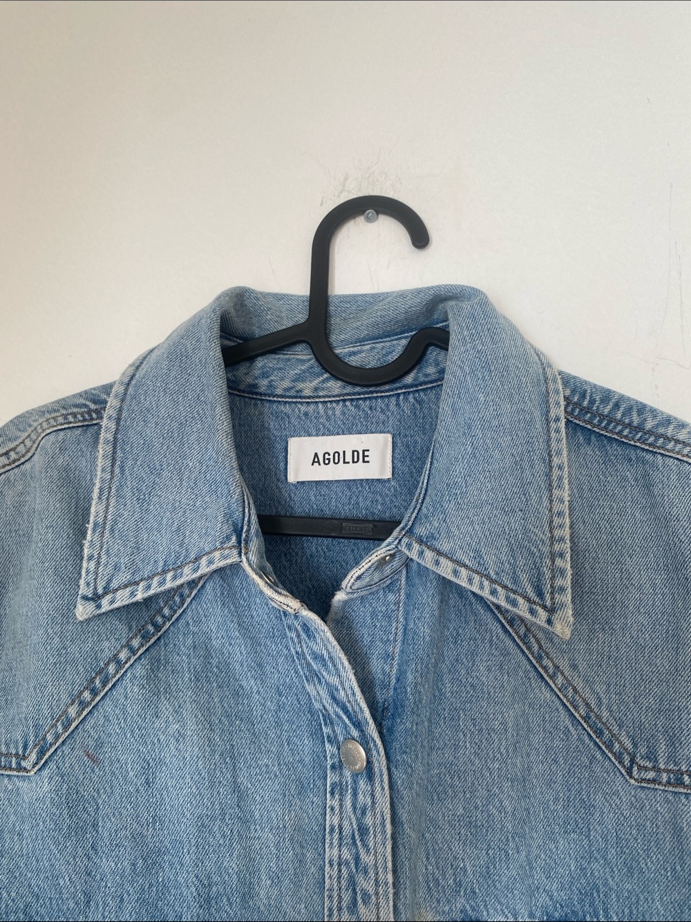 AGOLDE |  Lotta Shirt Size M - Picture 6 of 9